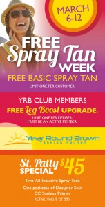 Free Spray Tan Week